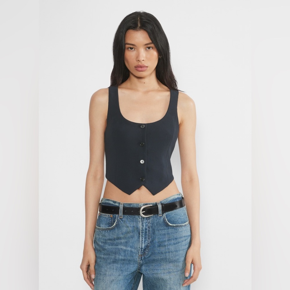 Wilfred Rocco Vest - Size 6 - Dark Night Navy